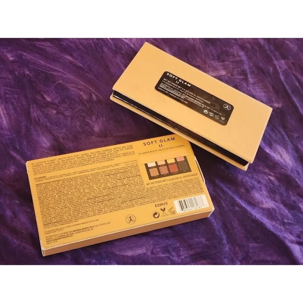 ANASTASIA BEVERLY HILLS Soft Glam II Mini Eyeshadow Palette 8 Pan Pressed Powder